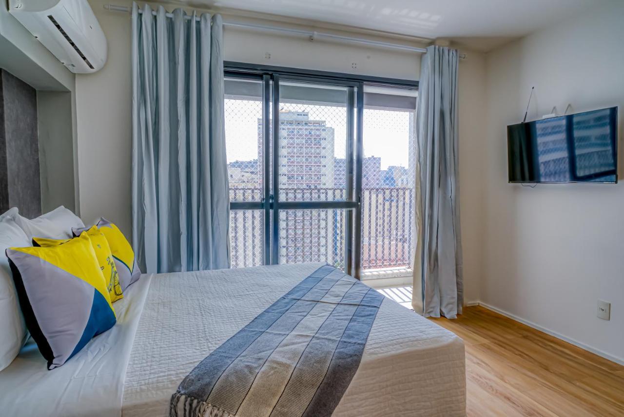 360 Suites Aurora Republica - Apartamentos Mobiliados เซาเปาโล ภายนอก รูปภาพ