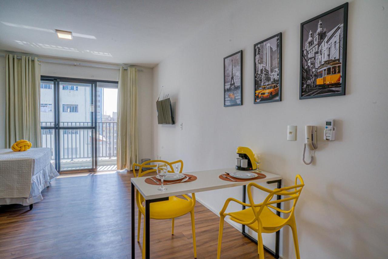 360 Suites Aurora Republica - Apartamentos Mobiliados เซาเปาโล ภายนอก รูปภาพ