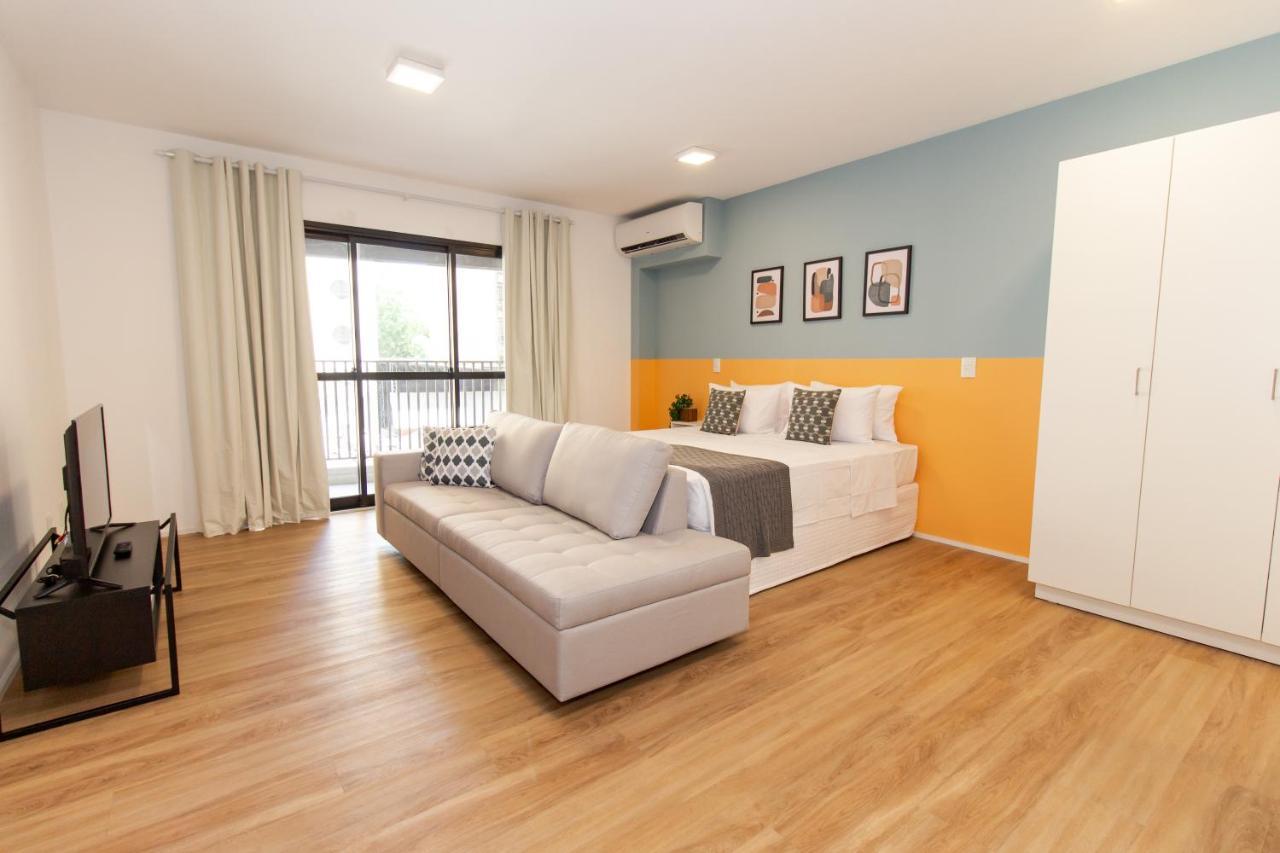 360 Suites Aurora Republica - Apartamentos Mobiliados เซาเปาโล ภายนอก รูปภาพ