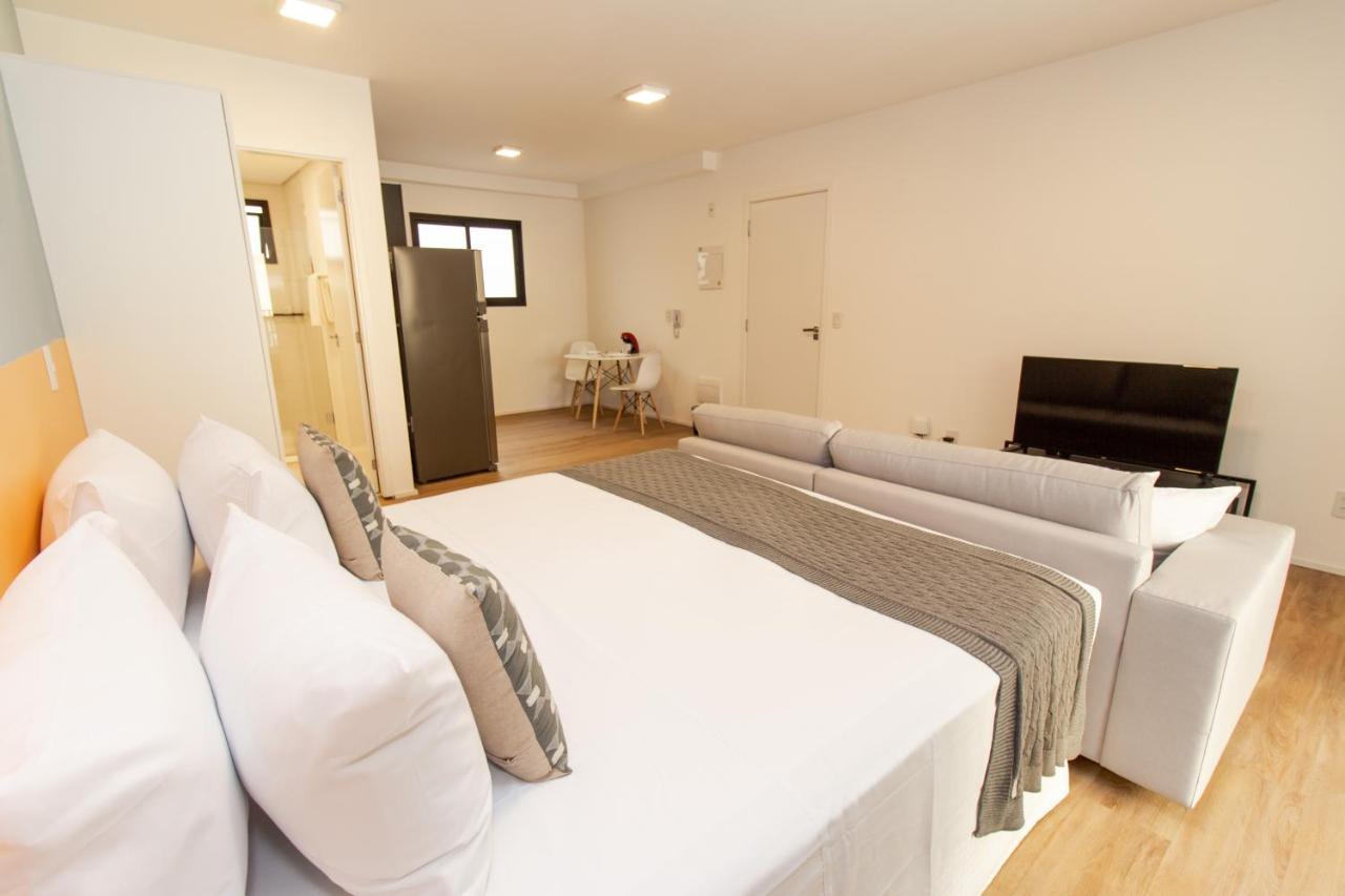 360 Suites Aurora Republica - Apartamentos Mobiliados เซาเปาโล ภายนอก รูปภาพ