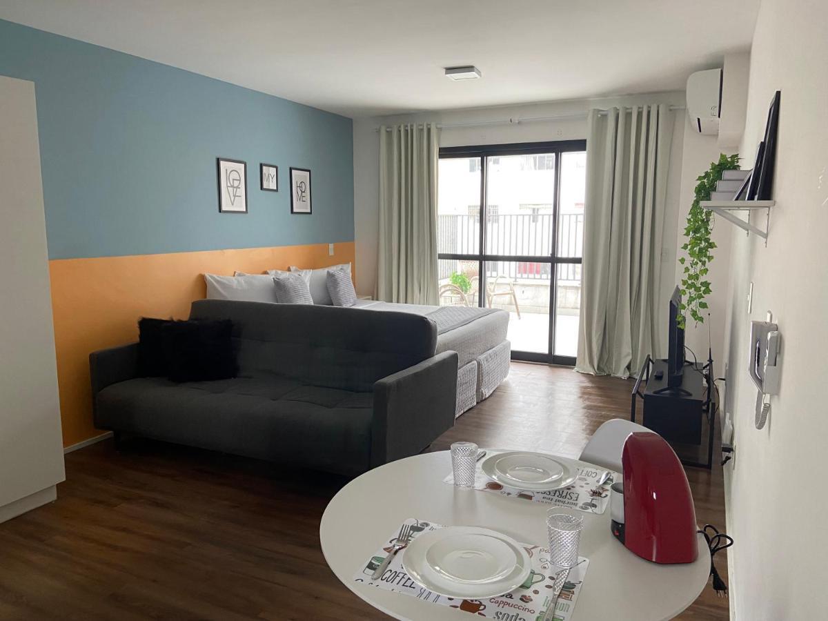 360 Suites Aurora Republica - Apartamentos Mobiliados เซาเปาโล ภายนอก รูปภาพ
