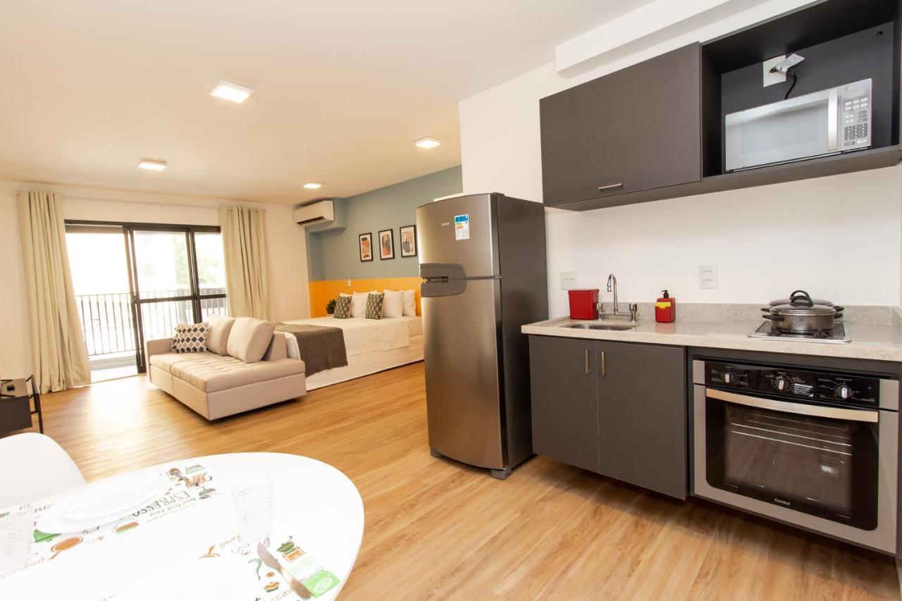 360 Suites Aurora Republica - Apartamentos Mobiliados เซาเปาโล ภายนอก รูปภาพ