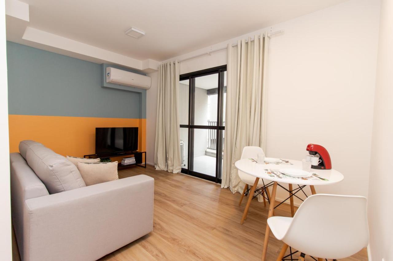 360 Suites Aurora Republica - Apartamentos Mobiliados เซาเปาโล ภายนอก รูปภาพ
