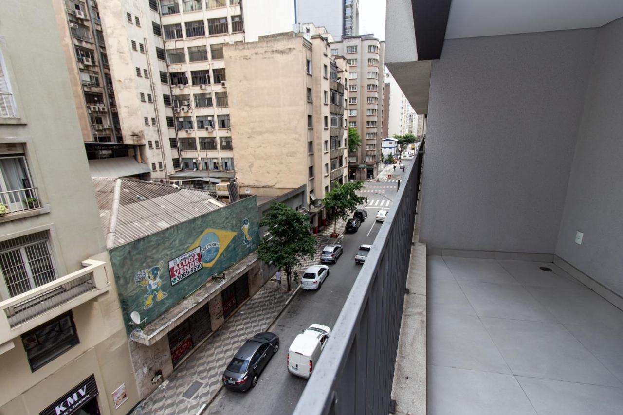 360 Suites Aurora Republica - Apartamentos Mobiliados เซาเปาโล ภายนอก รูปภาพ