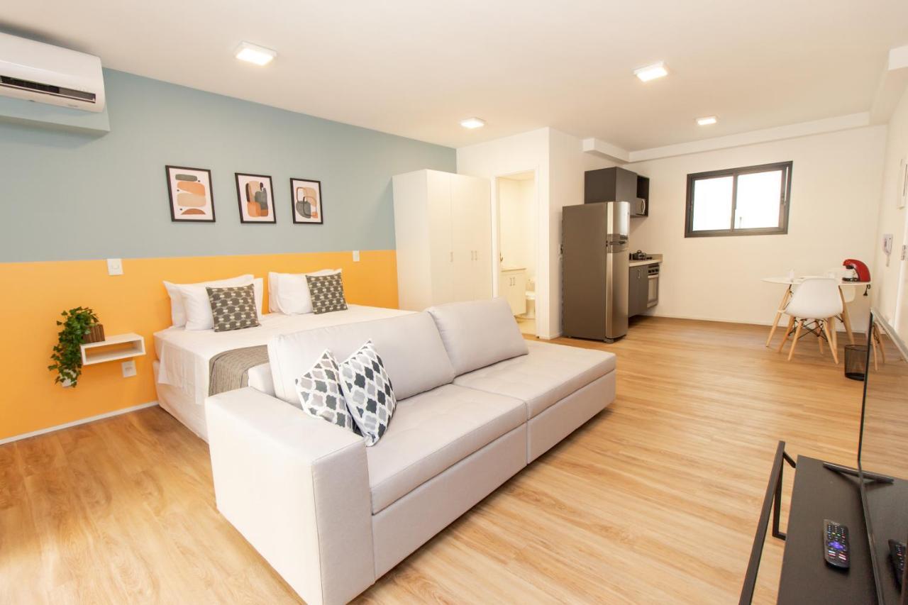 360 Suites Aurora Republica - Apartamentos Mobiliados เซาเปาโล ภายนอก รูปภาพ