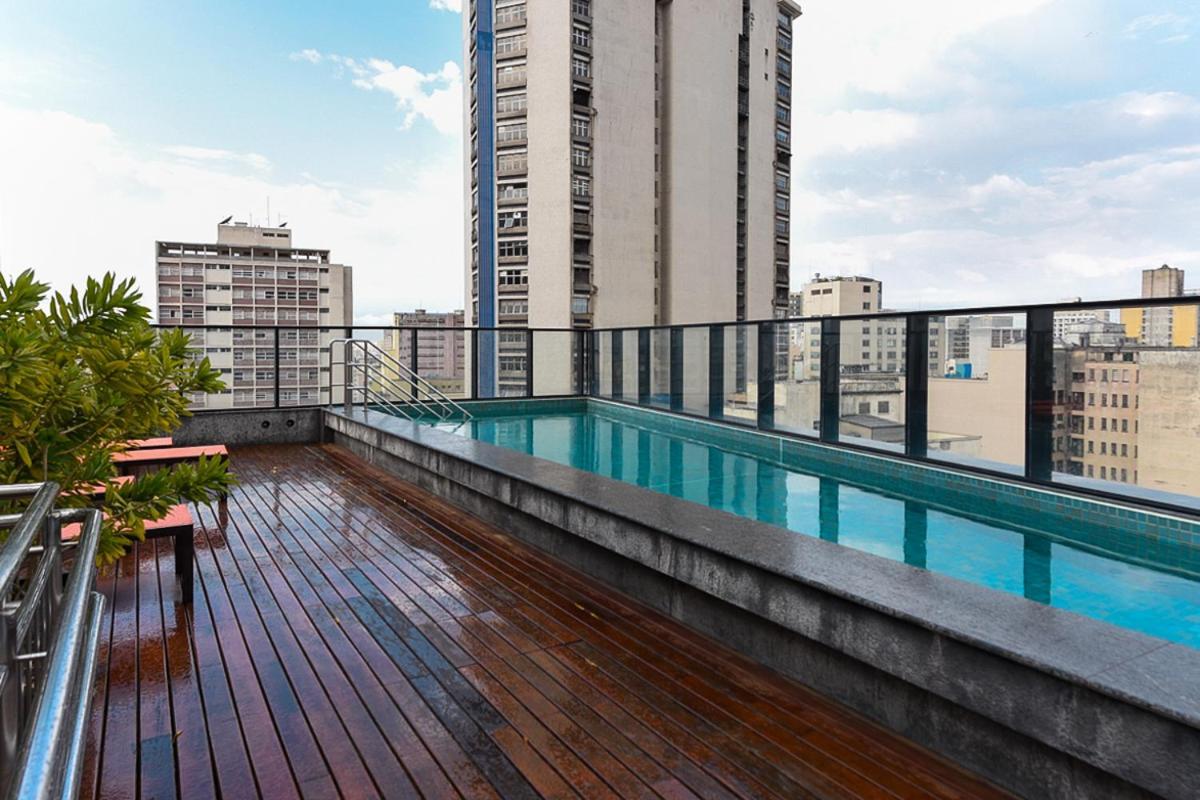 360 Suites Aurora Republica - Apartamentos Mobiliados เซาเปาโล ภายนอก รูปภาพ
